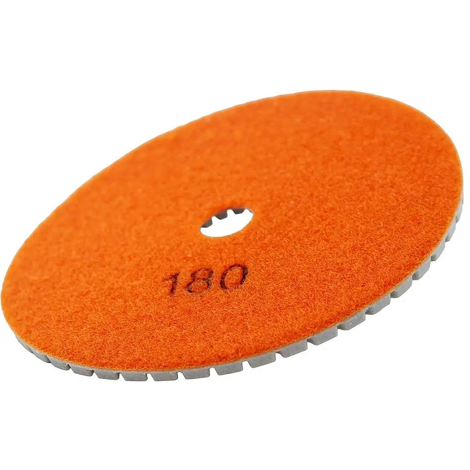 Круг алмазный Alloid Building Tools шлифовальный на липучке 125 мм зерно 180 (DD-125180) - фото 3
