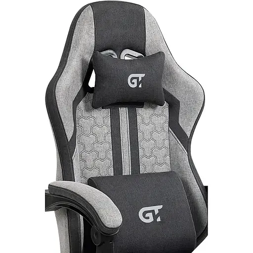 Геймерское кресло GT Racer X-2337 Fabric Gray - фото 7
