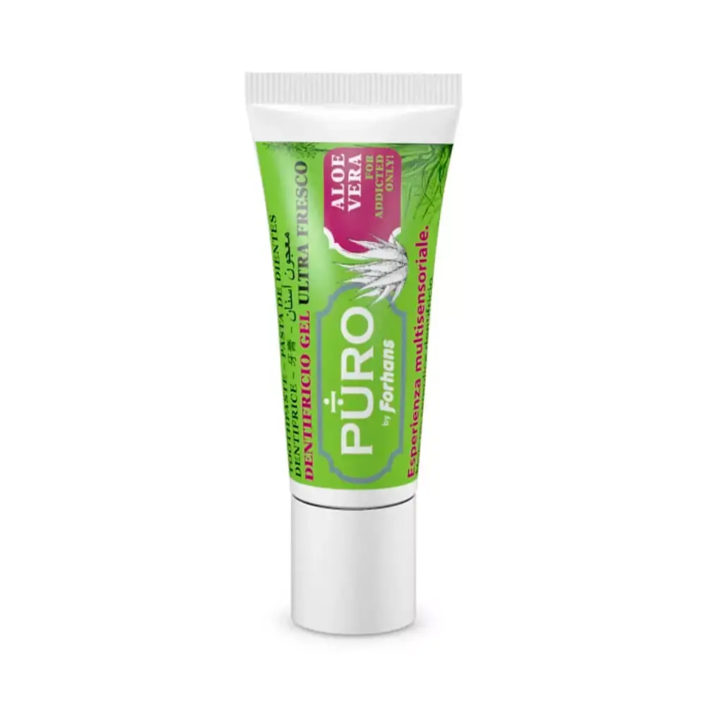 Зубна паста PURO Travel Size Алое Вера, 12 мл
