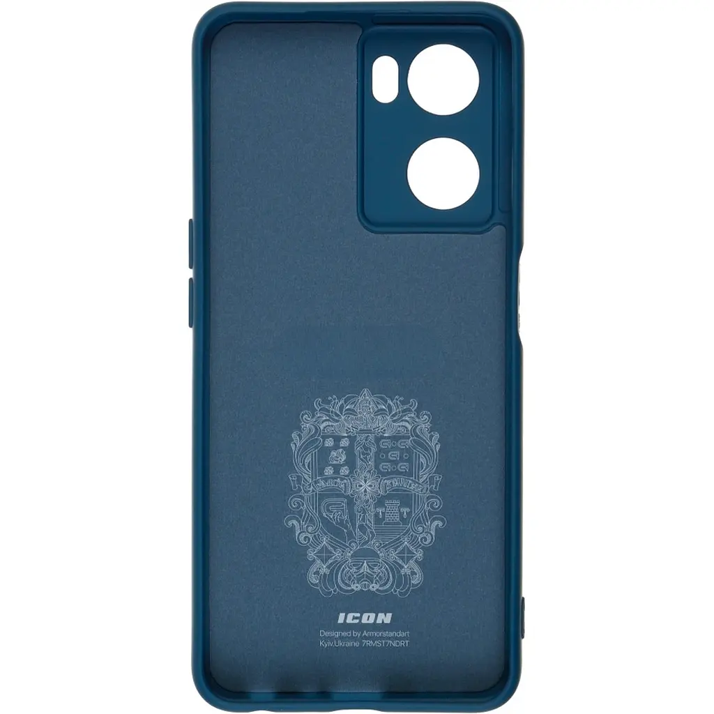 Чохол ArmorStandart ICON Case для Oppo A57s 4G Dark Blue (ARM68119) [86818] - фото 2