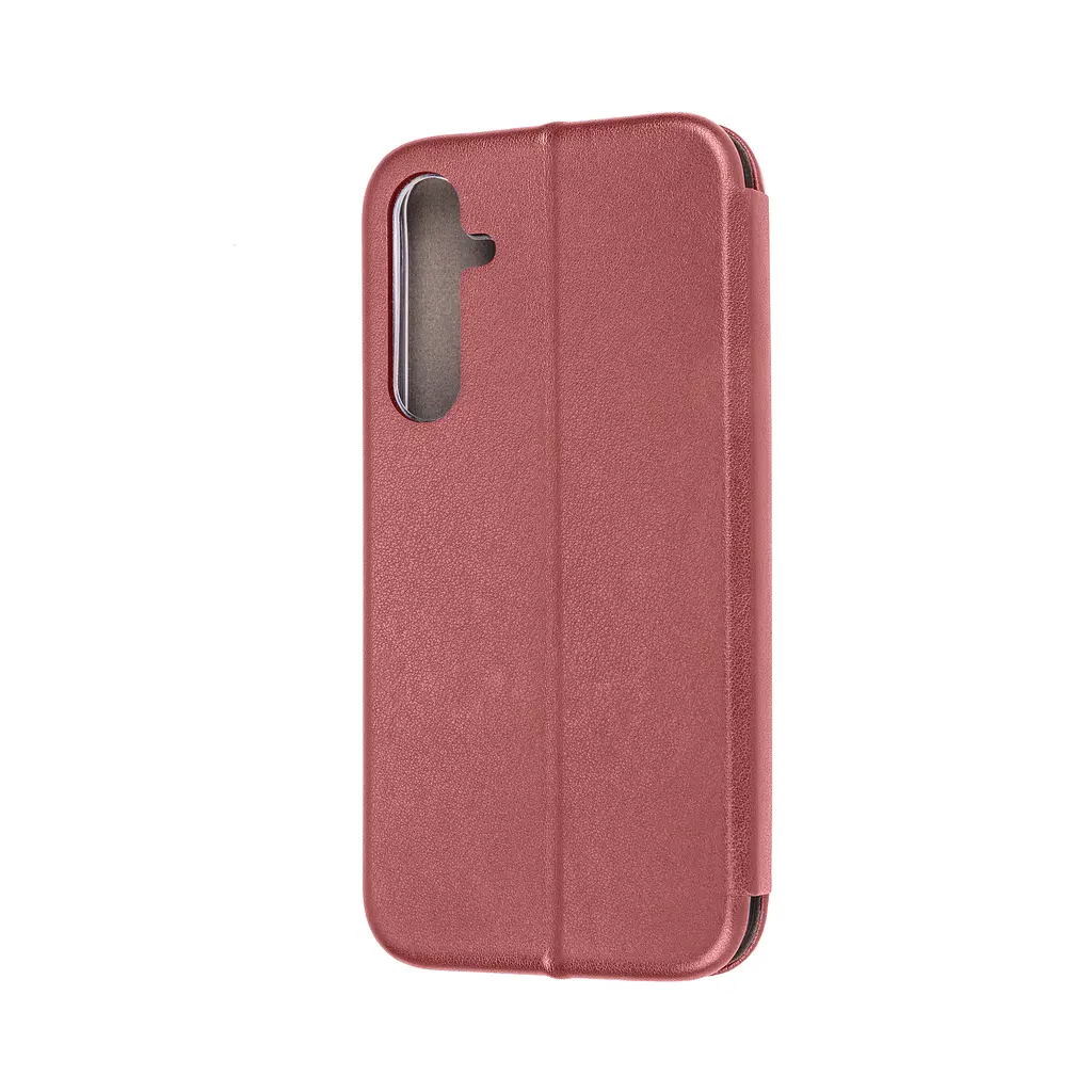 Чехол-книжка для Samsung Galaxy A55 5G (A556), G-Case, бордовый, кожаный чехол-книга из экокожи (PU) и TPU, с магнитом, с подставкой и вместительным кардхолдером, противоударный, защита всего корпуса, ArmorStandart (ARM74470) - фото 2