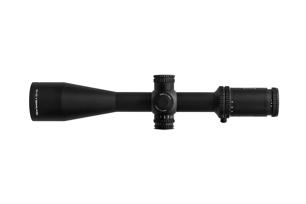 Приціл оптичний Trijicon Tenmile 4-24x50 (30 мм) illum. MRAD Ranging Crosshair SFP Red - фото 3