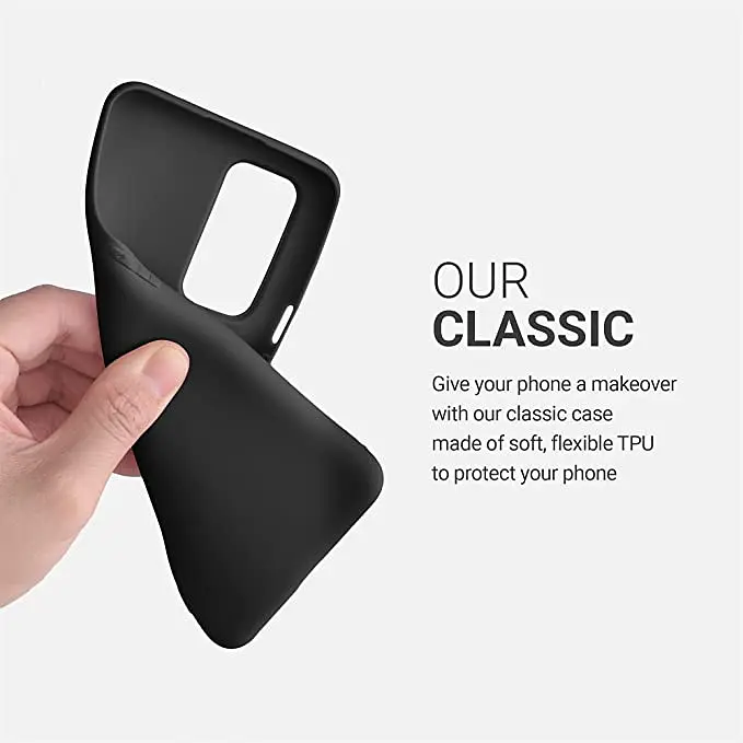 Чехол TPU OnePlus 9 Pro Silicone Case [Black] [66816] - фото 3