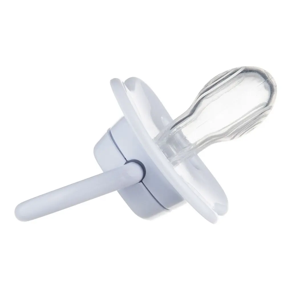 Пустышка Canpol babies Newborn baby силиконовая симметричная 0-6 месяцев голубая (22/580_blu_new) - фото 2