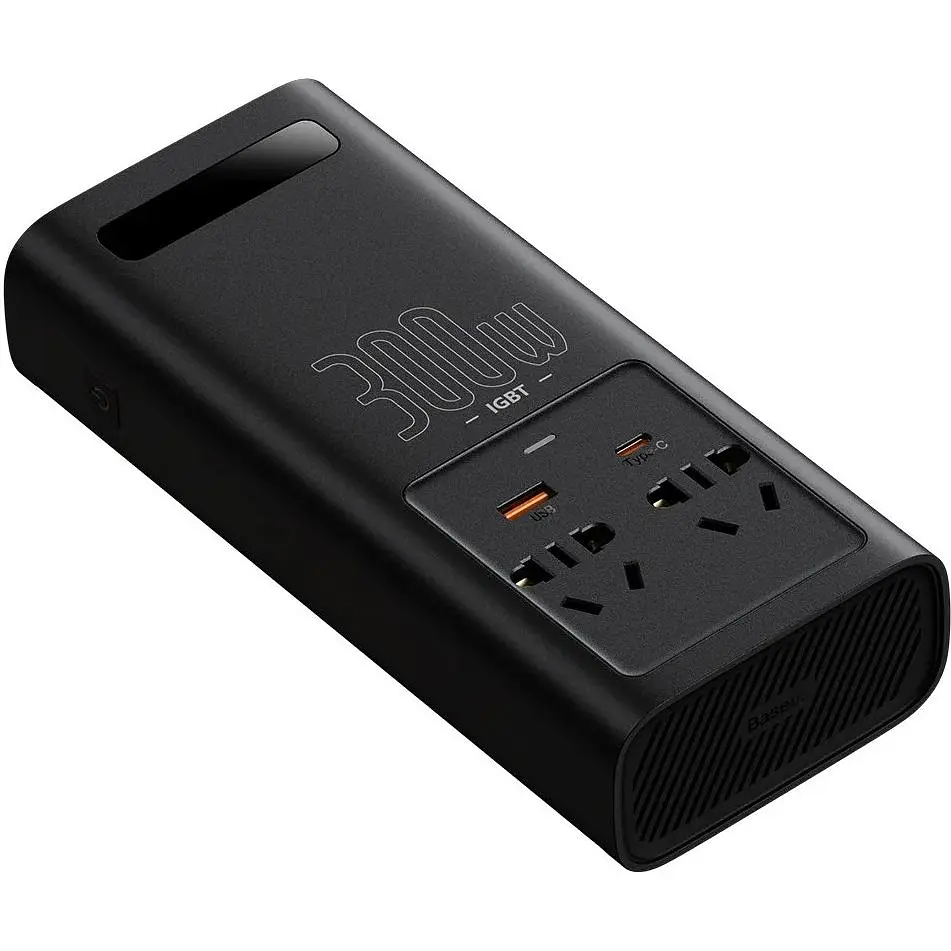 Автомобільний інвертор Baseus IGBT Power Inverter 300W [CGNB010101] [74582] - фото 3