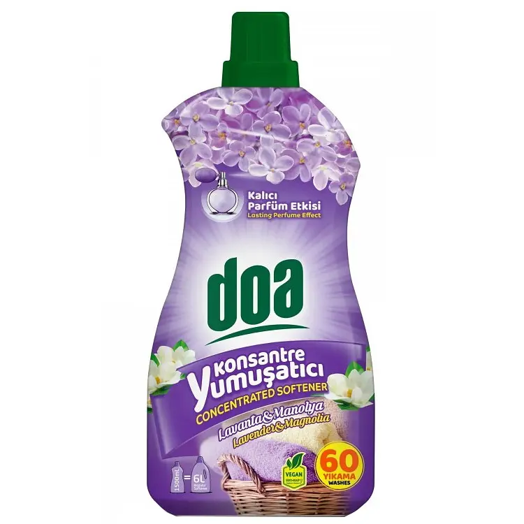 Кондиціонер для прання DOA Лаванда та Магнолія концентрований 3 л (1.5 л х 2 шт.) - фото 2