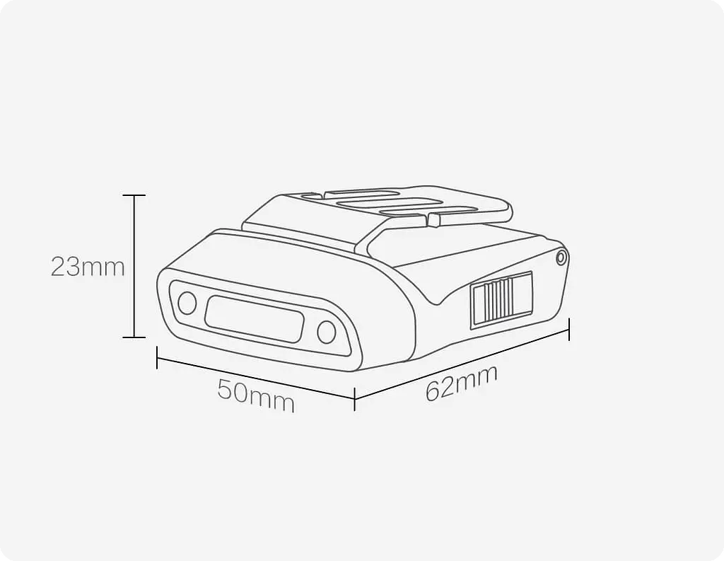 Налобний ліхтар Xiaomi Beebest FH200 - фото 7