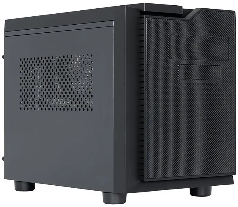 Корпус Chieftec GAMING CUBE CI-01B-OP mATX, без БЖ, Black (CI-01B-OP) - фото 6