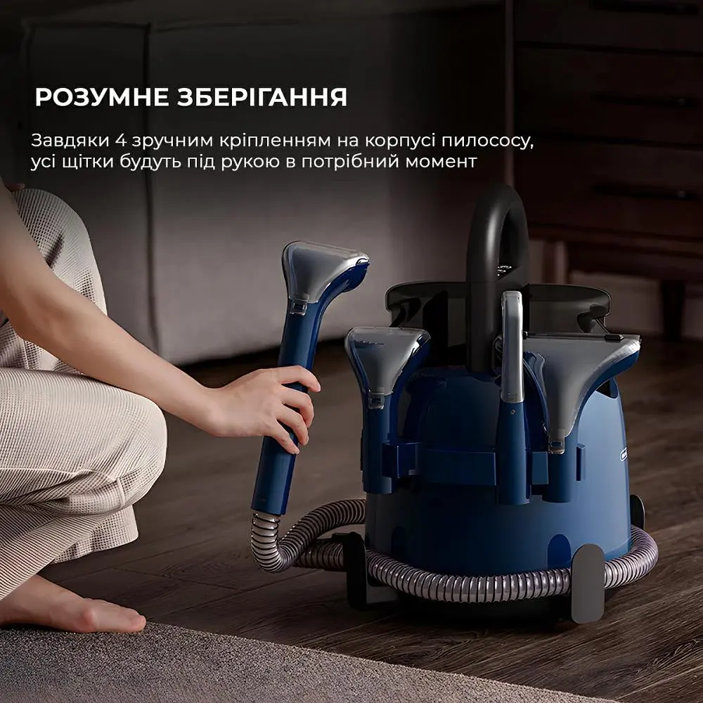 Моющий пылесос с функцией чистки мебели Deerma Suction Vacuum Cleaner DEM-BY200 - фото 2
