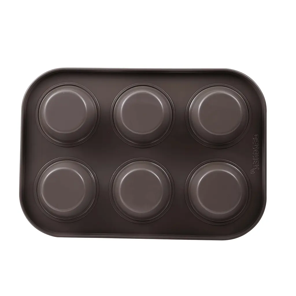 Набір форм для випічки мафінів Bergner Bakeware lovers, 2 предмета (BG-37197-CO) - фото 4
