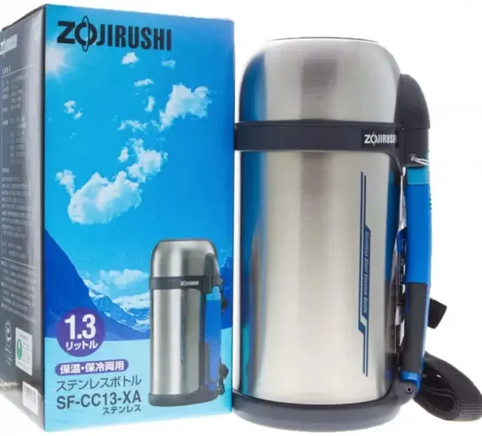 Термос Zojirushi 1.3 л [SF-CС13ХA] Steel [76478] - фото 3