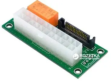 Адаптер-синхронизатор блоков питания Dynamode ATX 24 Pin to SATA (ADD2PSU-SATA)