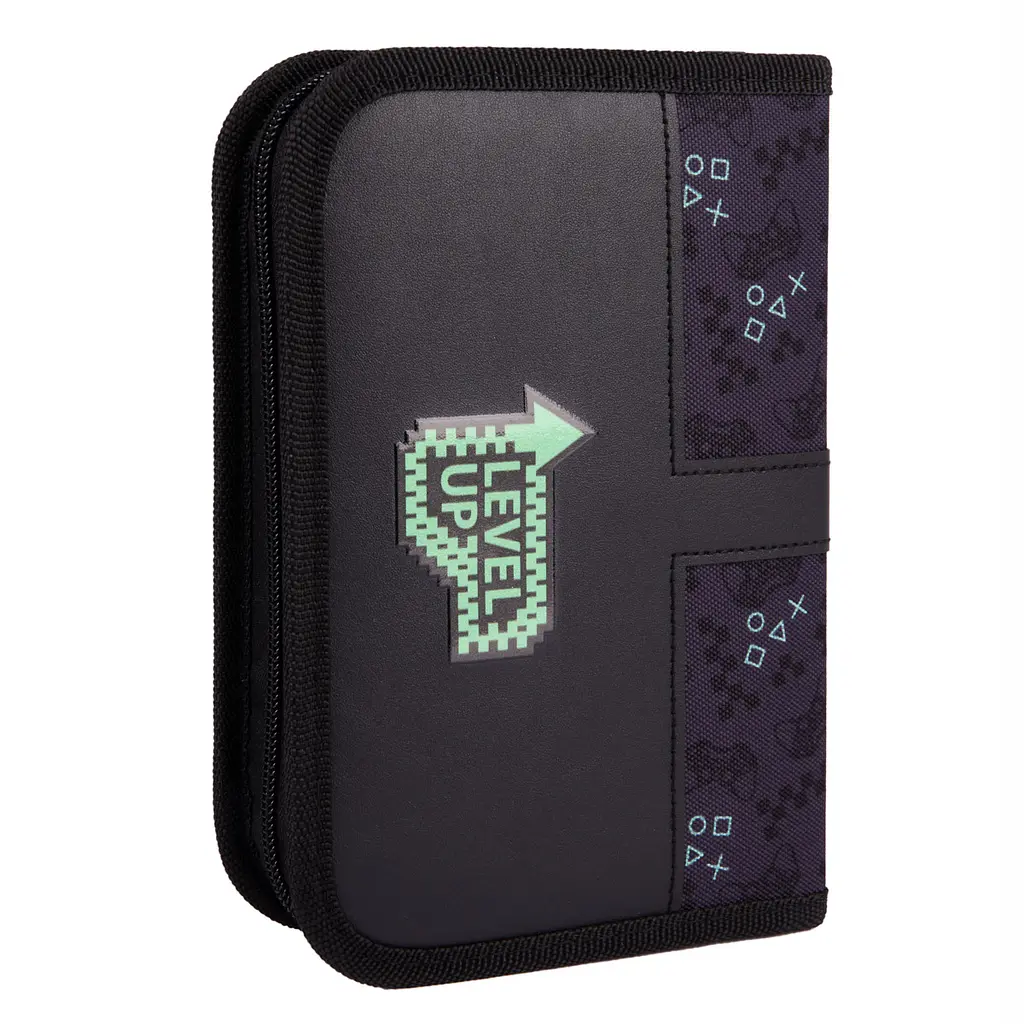 Шкільний пенал твердий одинарний з двома клапанами Yes Game On! HP-04 - фото 2