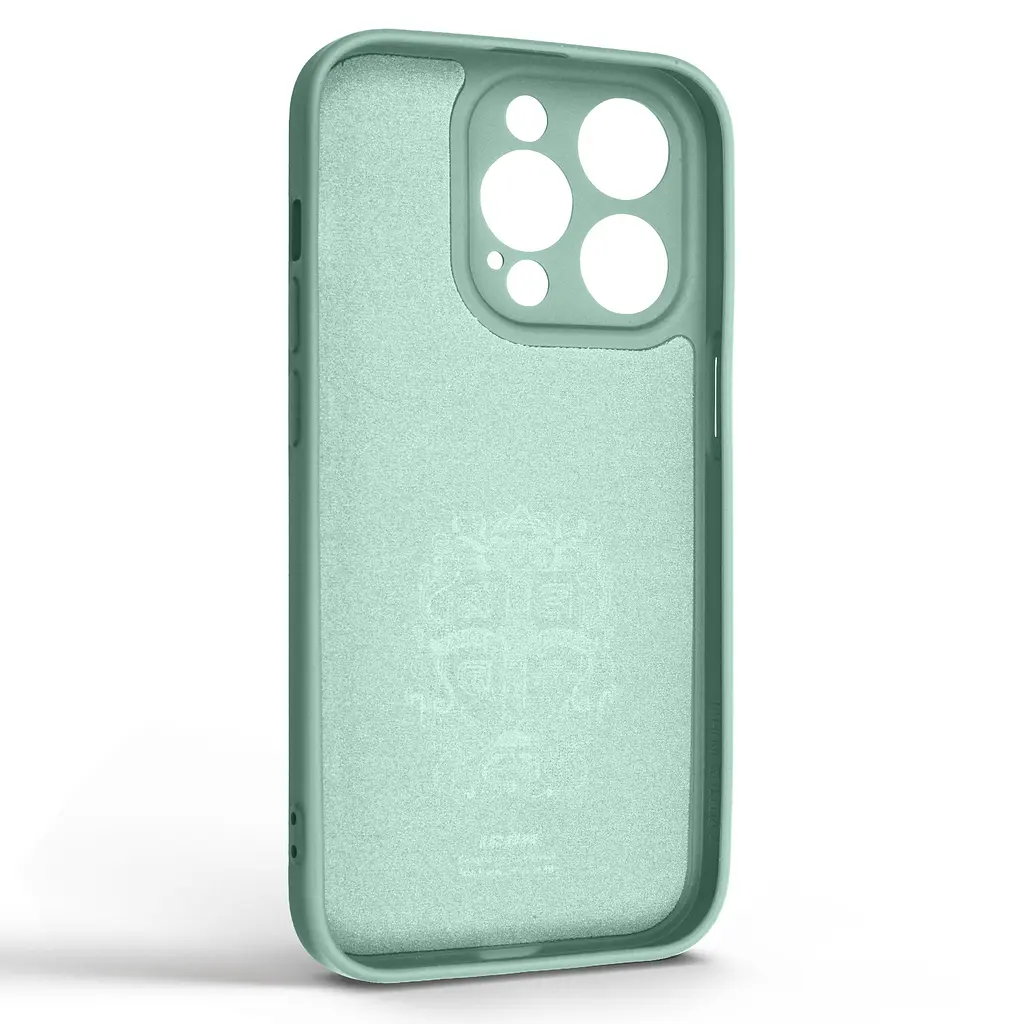 Силиконовый чехол для Apple iPhone 14 Pro, Icon Ring, зеленый, панель-накладка, с кольцом-подставкой на 360°, противоударный, возможность использования магнитных держателей, ArmorStandart (ARM68716) - фото 2
