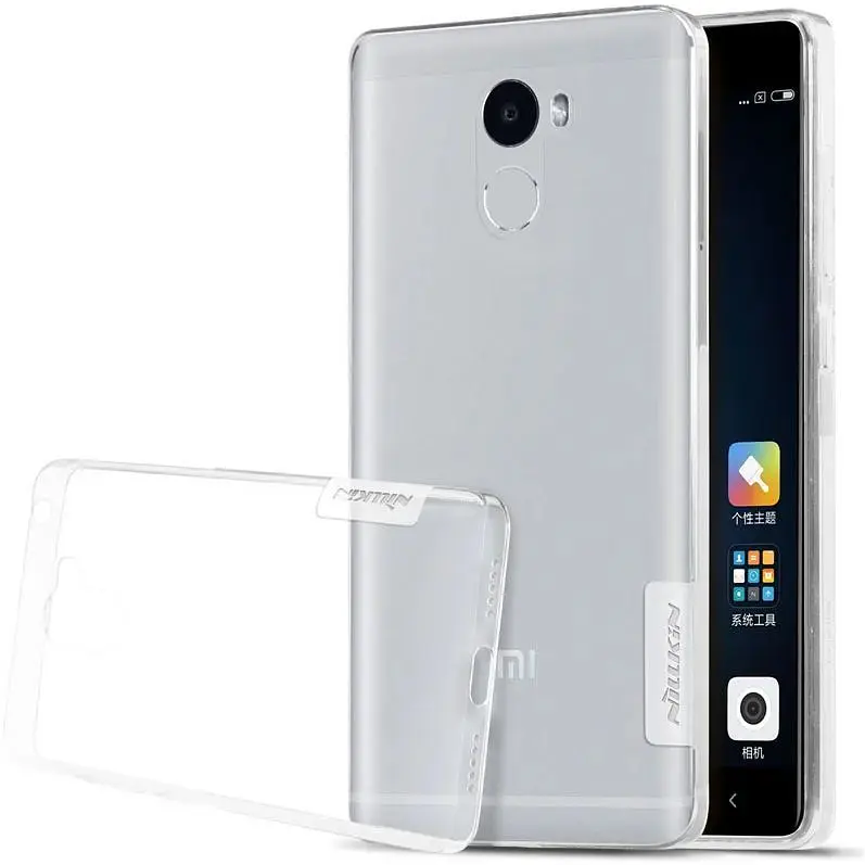 Чохол-накладка Nillkin TPU Nature Xiaomi Redmi 4 White - фото 7