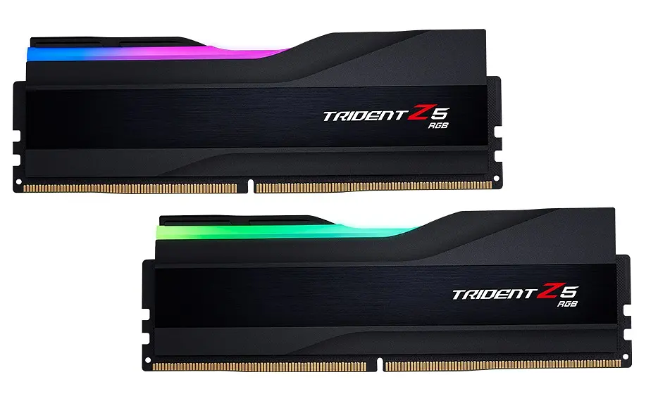 Пам'ять 16Gb x 2 (32Gb Kit) DDR5, 6000 MHz, G.Skill Trident Z5 RGB, Black, 36-36-36-96, 1.35V, з радіатором (F5-6000J3636F16GX2-TZ5RK) - фото 3