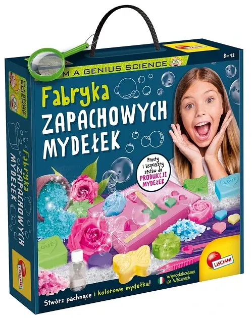 Набір для наукових експериментів Фабрика мила Lisciani I'm a Genius STEM набір для створення мила від 8 років (SKU-277) - фото 3