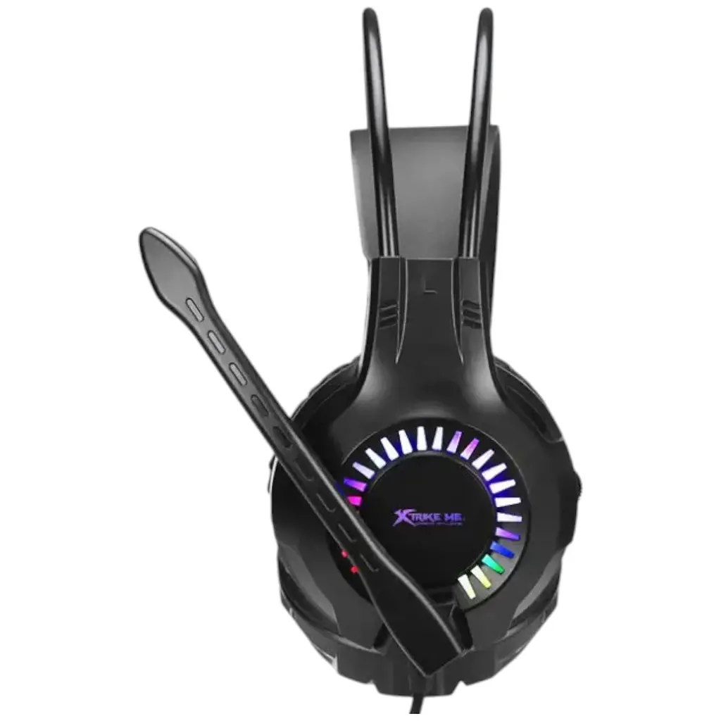 Игровые наушники Xtrike Me Gaming Backlight GH-709 для геймеров с микрофоном и RGB подсветкой - фото 5