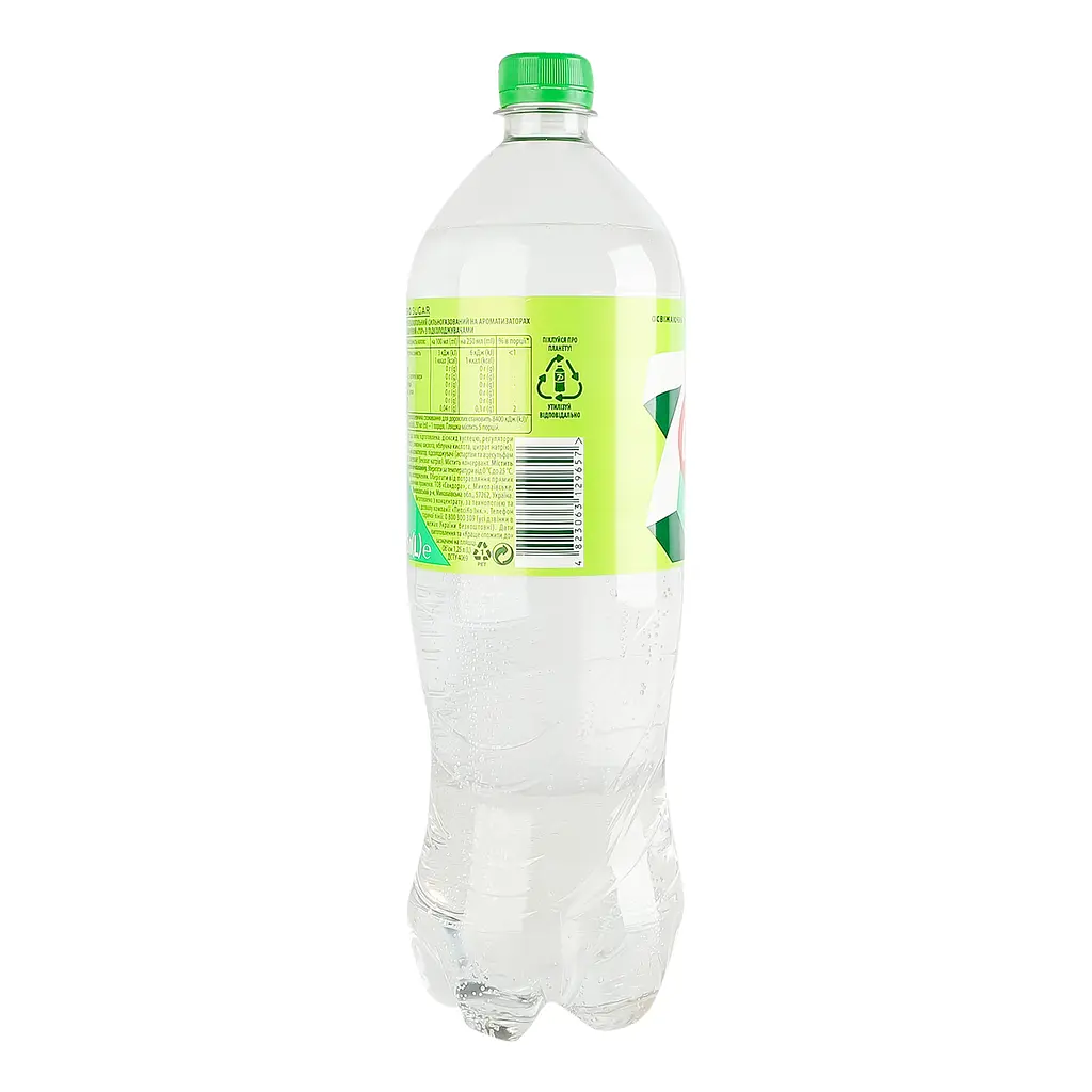 Напій 7 UP безалкогольний сильногазований на ароматизаторах безкалорійний  1.25 л - фото 3