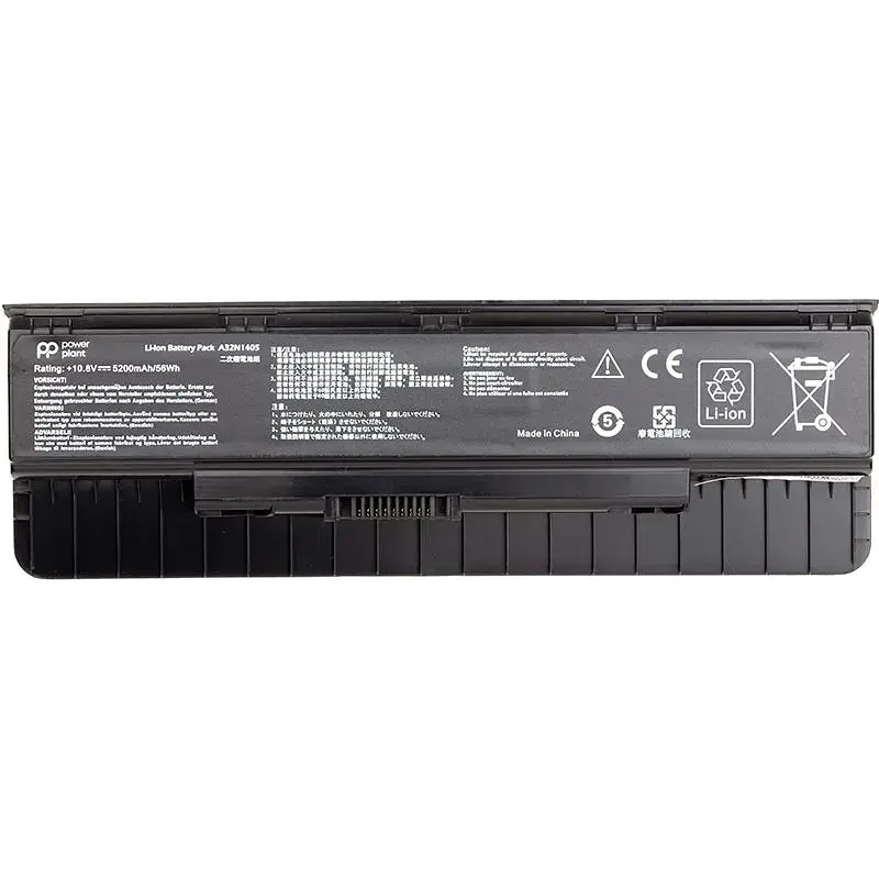 Акумулятор PowerPlant для ноутбуків ASUS ROG G551 (A32N1405) 10.8V 5200mAh (NB430659) - фото 2
