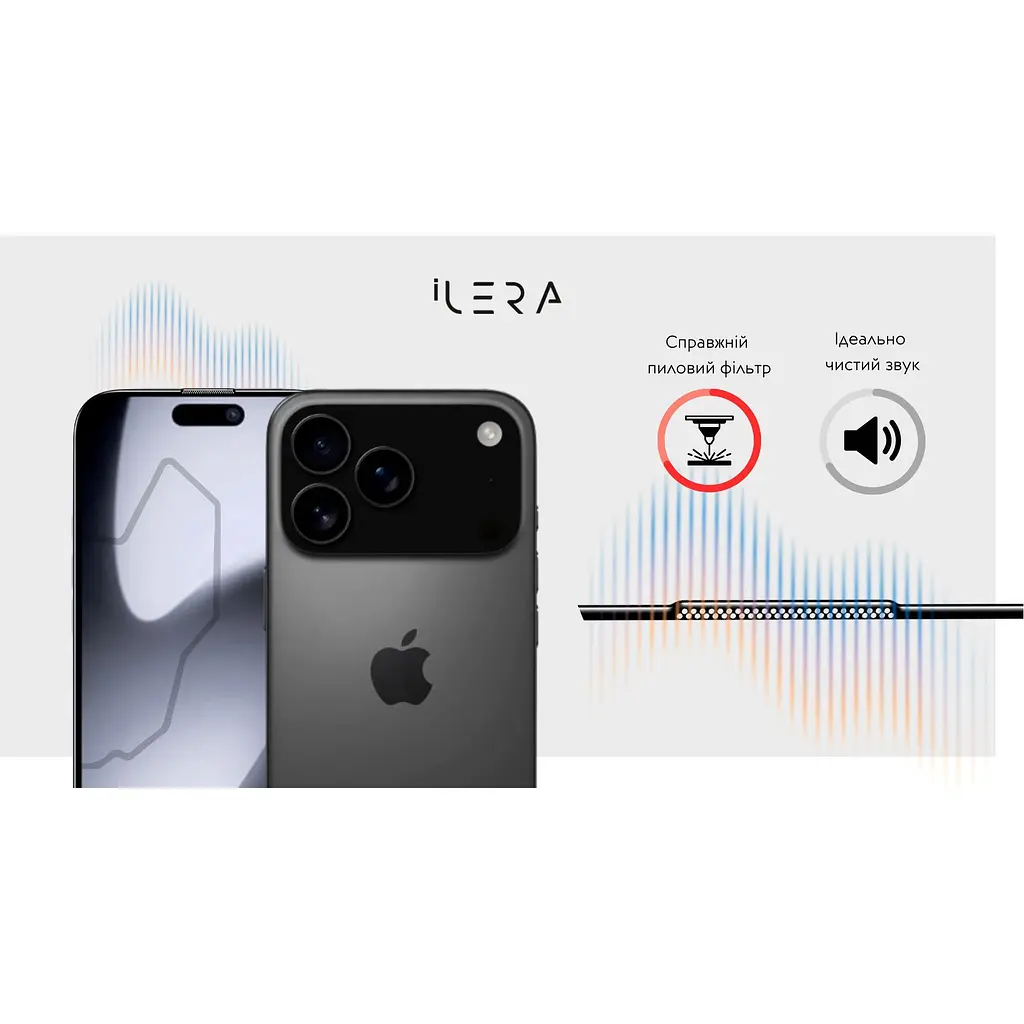 Захисне скло iLera Sapphire Ultra + для Apple iPhone 17 Pro Max (ILSPDLPL17PrMx) [144400] - фото 9