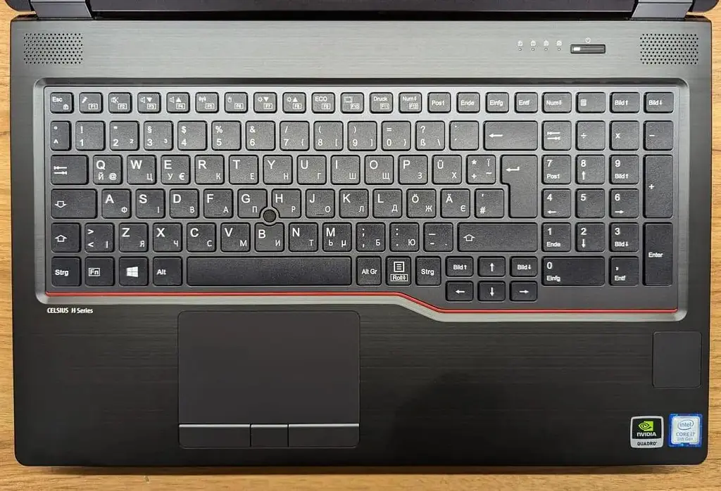 Ноутбук Fujitsu Celsius H780 15.6" FullHD IPS/Intel Core i7-8750H/32GB DDR4/SSD 512GB/ Nvidia Quadro P600 4GB/ (H7800MP761) Б/в - фото 4