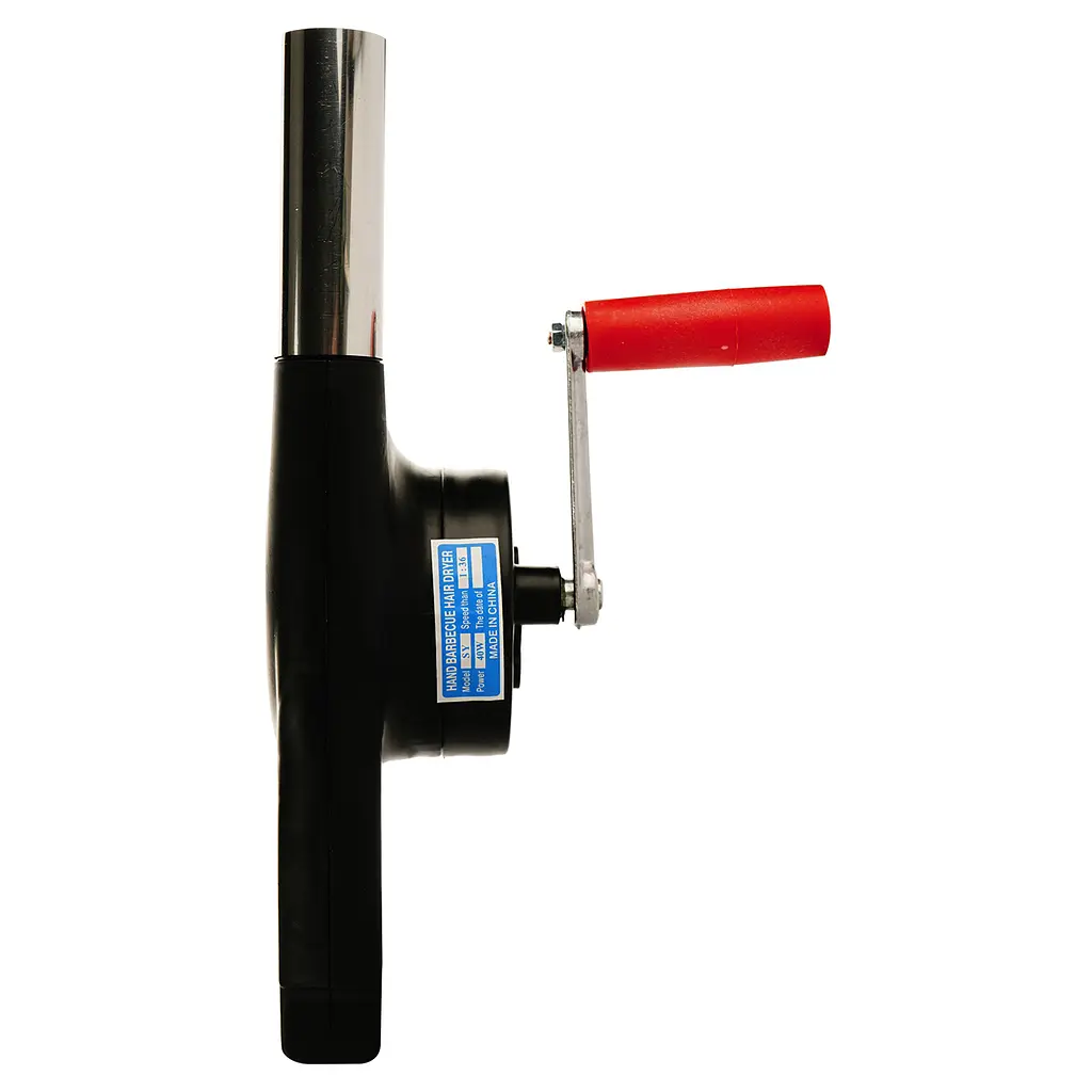 Вентилятор для розжига угля BBQ 40W ручной 30 см - фото 2