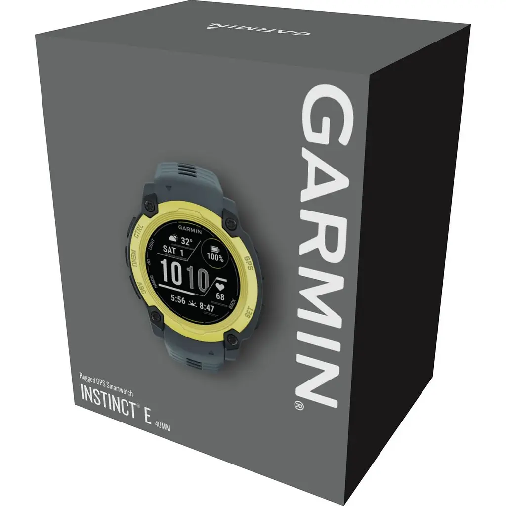 Смарт-годинник Garmin Instinct E 40mm Electric Lime with Twilight Band (010-02932-01) [125565] - фото 7