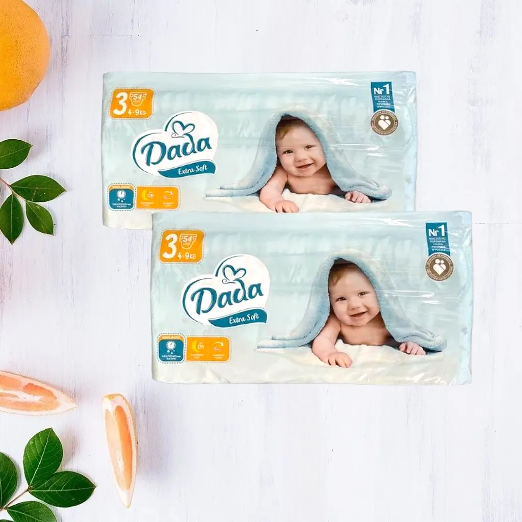 Підгузки Dada Extra Soft 3 4-9кг 108шт