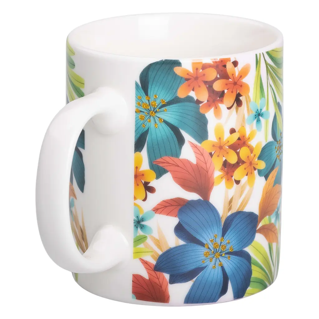 Чашка керамическая Liling Rongxiang Ceramic 400 мл синяя RX-N240472BL - фото 2