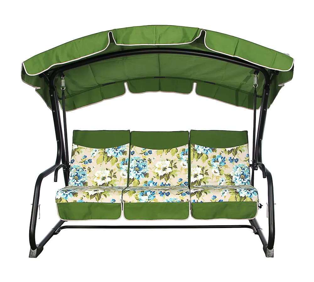 Садовая диван-качалка Ost-Fran Barcelona лонета Amber/тексилк 23003 - фото 2