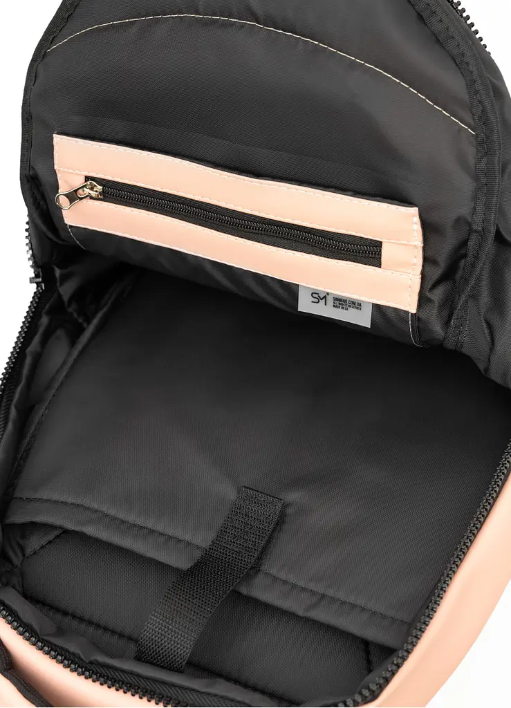 Жіночий рюкзак Sambag Zard LZN пудра 46 х 28 х 13 см (25000006) - фото 2