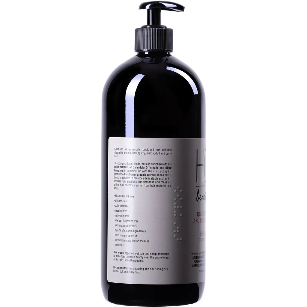 Шампунь для сухих и ломких волос H.Q. Beauty Nourish Dry And Brittle Hair 950 мл - фото 2