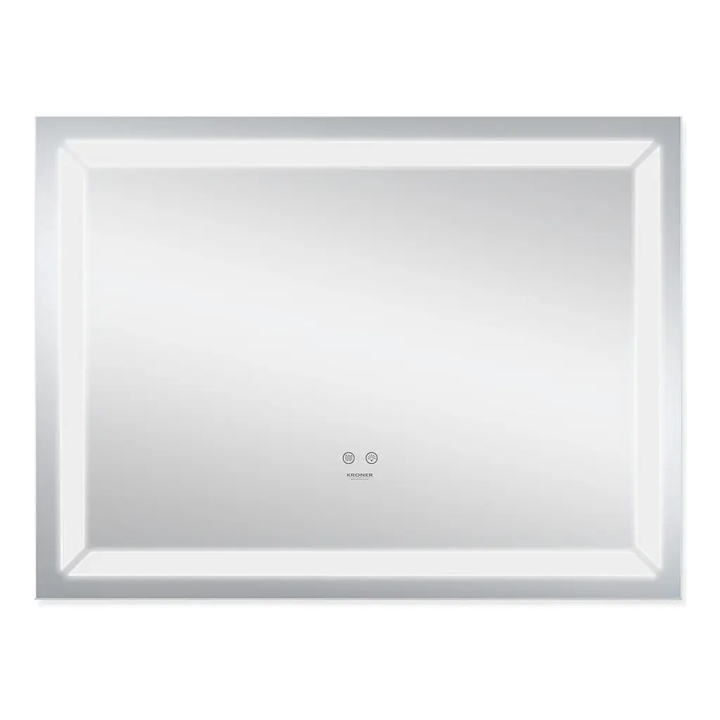 Дзеркало Kroner KRP Spiegel HR1 - 8060 з LED-підсвічуванням та антизапітнінням CV030030, Білий - фото 4
