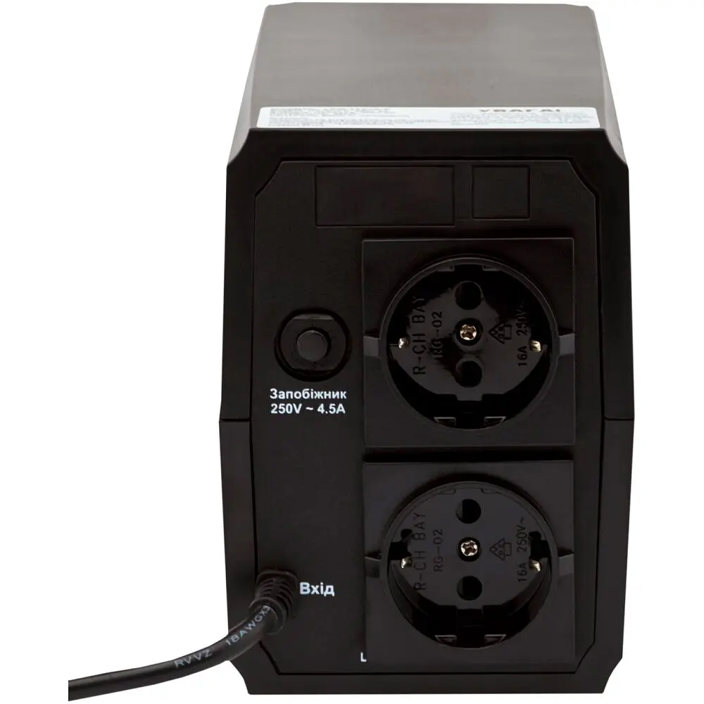 Джерело безперебійного живлення [ДБЖ] LogicPower LPM-625VA-P [3336] [110105] - фото 4
