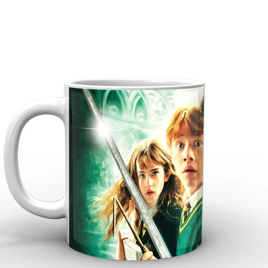 Кружка GeekLand Harry Potter Гарри Поттер постер HP.02.042 330 мл белая - фото 3