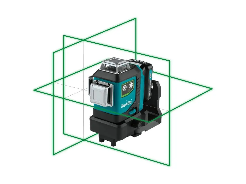 Нівелір лазерний акумуляторний Makita SK700GD (35 м, 3 площини, зелений, CXT, без акумулятора та зарядного пристрою) - фото 2