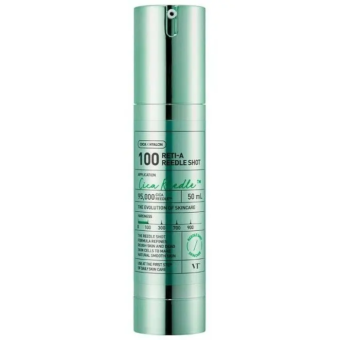 Сироватка для обличчя з мікроголками та ретинолом 50 мл VT Cosmetics Reti-A Reedle Shot 100