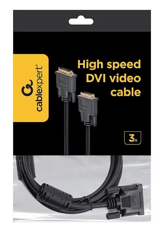 Кабель Cablexpert DVI-D-DVI-D 3 м (CC-DVI2-BK-10) - фото 4