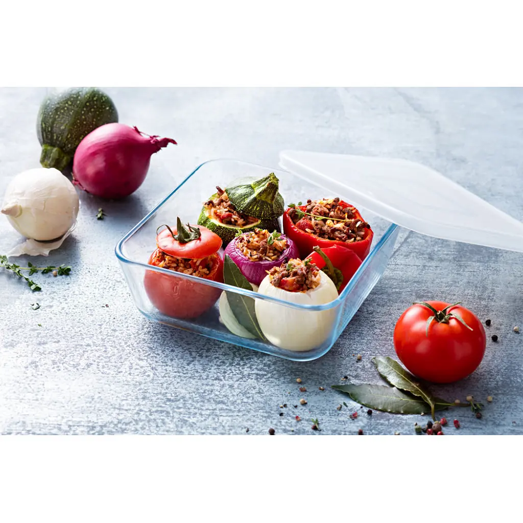 Форма с крышкой Pyrex Cook & Feez 15 x 15 см (218P001/7646) - фото 3