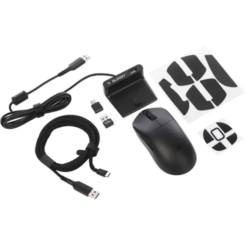 Мишка A4Tech Bloody R77 Ultra Wireless Dock Black (4711421003575) - фото 8