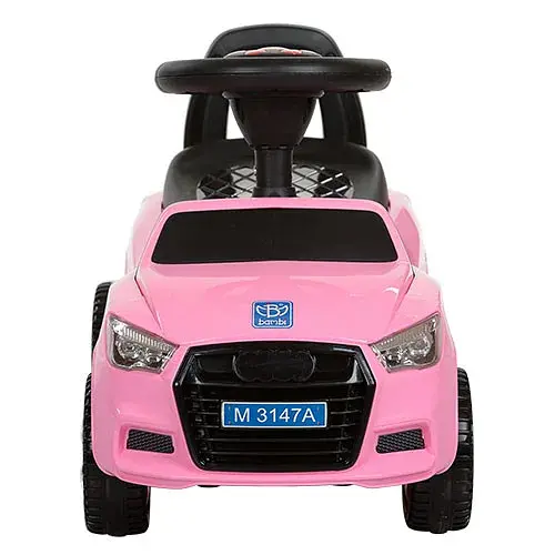 Каталка-толокар Bambi M 3147A-8 Розовый музыкальный - фото 2