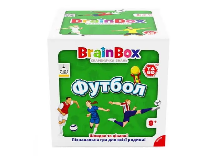 Настільна гра YaGo BrainBox Футбол (укр.) (BZZBRFB02UA) - фото 2