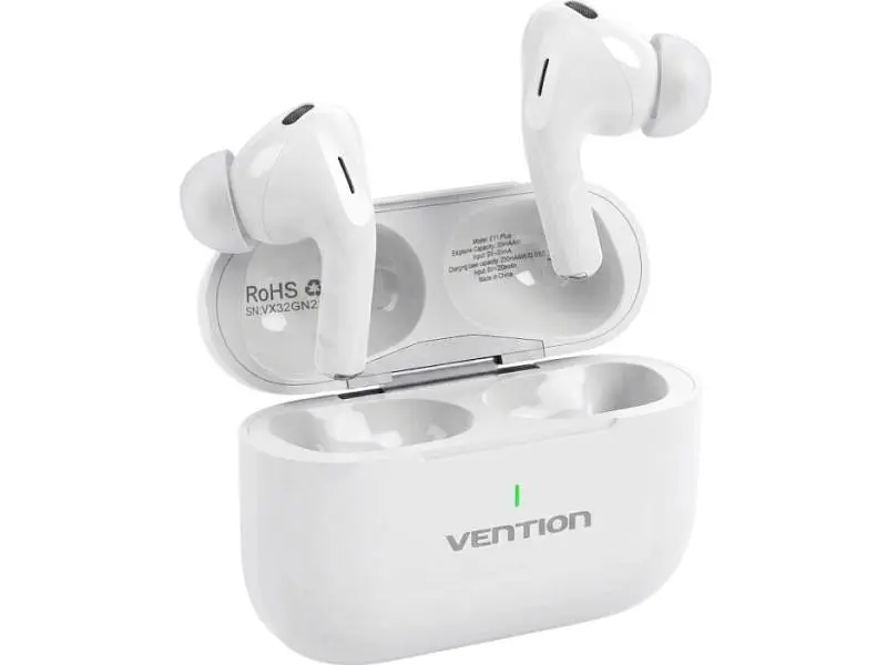 Наушники TWS Vention Echo Lite E11 Plus White (NBVW0-Plus) - фото 2