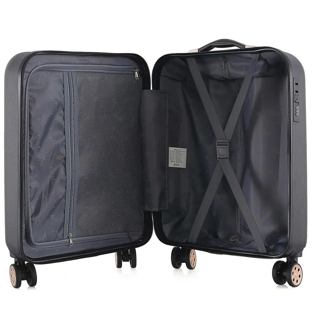 Валіза Semi Line 20" S Black (T5718-1) - фото 6