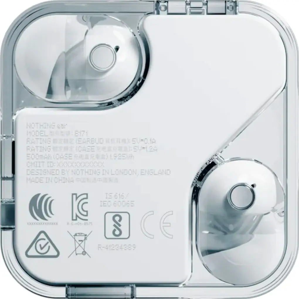 Наушники Nothing Ear B171 White [108660] - фото 4