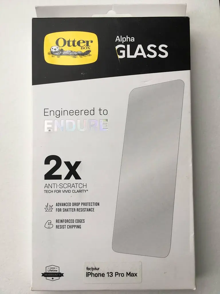 Захисне скло протиударне OtterBox Alpha Glass 2X для iPhone 13 Pro Max/14 Plus (6.7") (77-86007) - фото 2