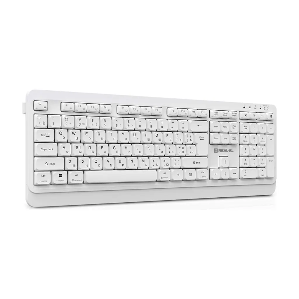 Клавіатура REAL-EL RK-761W Wireless White (EL123100059) - фото 6