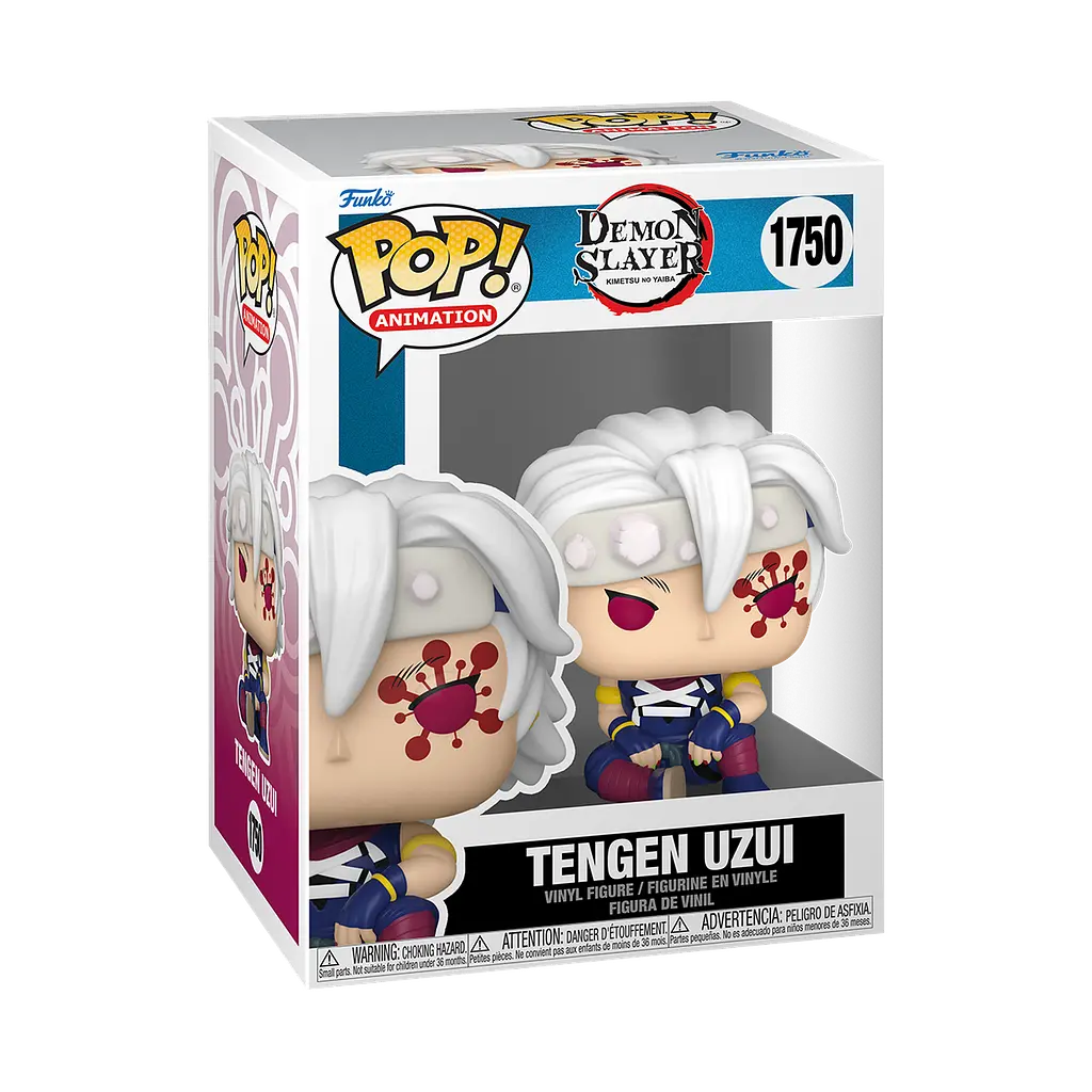 Коллекционная фигурка Funko Pop Клинок рассекающий демонов Тенген Demon Slayer Tengen 10 см FP DS T 1750 - фото 3