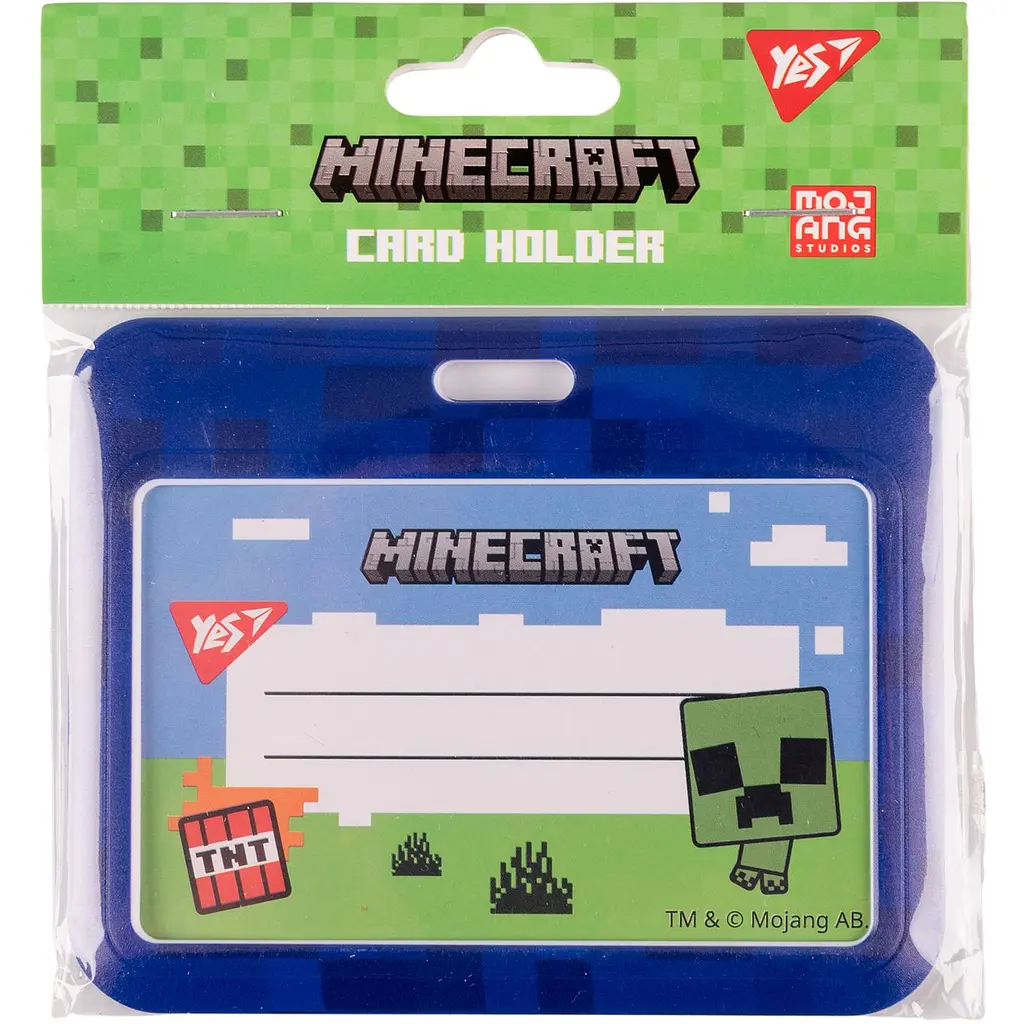 Бейдж Yes Minecraft слайдер без стрічки горизонтальний (940325) - фото 3